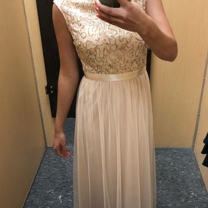 Formal Petite Tulle Dress